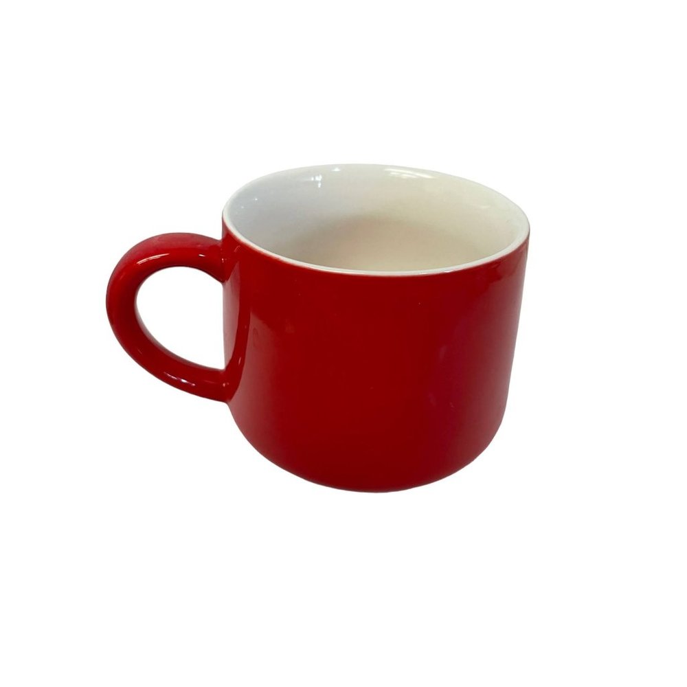 3D‎ REINDEER in a Coffee Tea Mug Cup Cute Cartoonish Christmas Holiday Ceramic 3